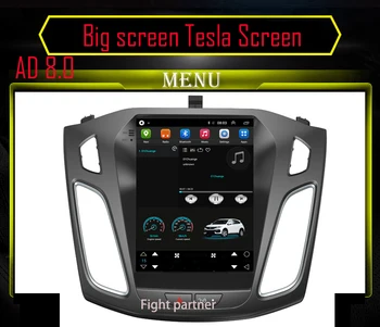 

Big screen Vertical Screen Android Car Multimedia For Ford Focus 3 2012-2017 GPS radio dvd palyer stereo audio