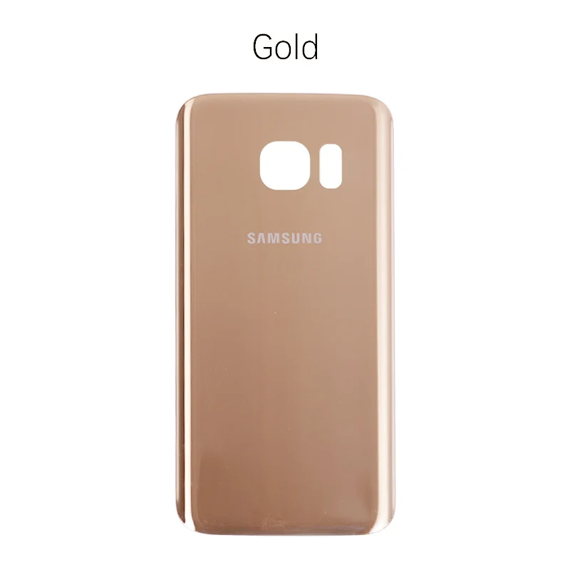 Задняя крышка батарейного отсека для samsung Galaxy S7 G930F задняя крышка батарейного отсека Запасные части