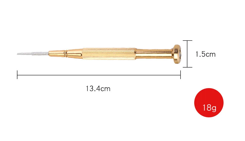 2pcs Quality Metal Eyeglasses Screwdriver Glasses Screwdriver Hand Tool Repairing Tool