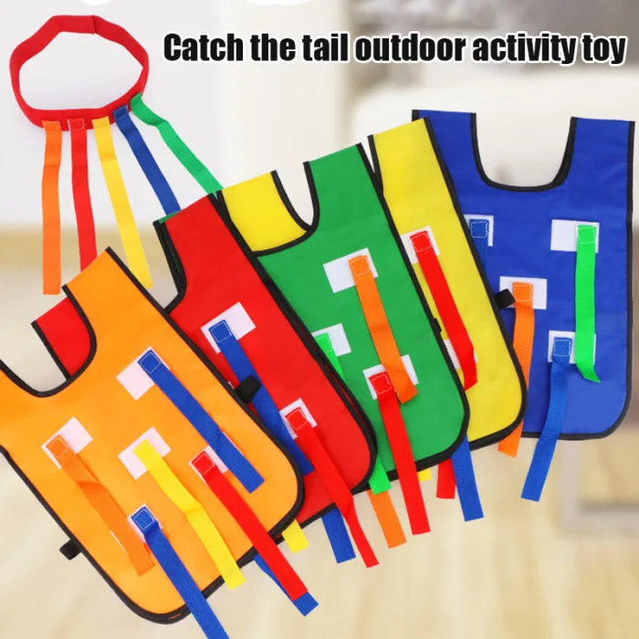 Дети тяните Catch Tail Игрушка Обучение командная работа игры Обучающие для спорта на открытом воздухе M09
