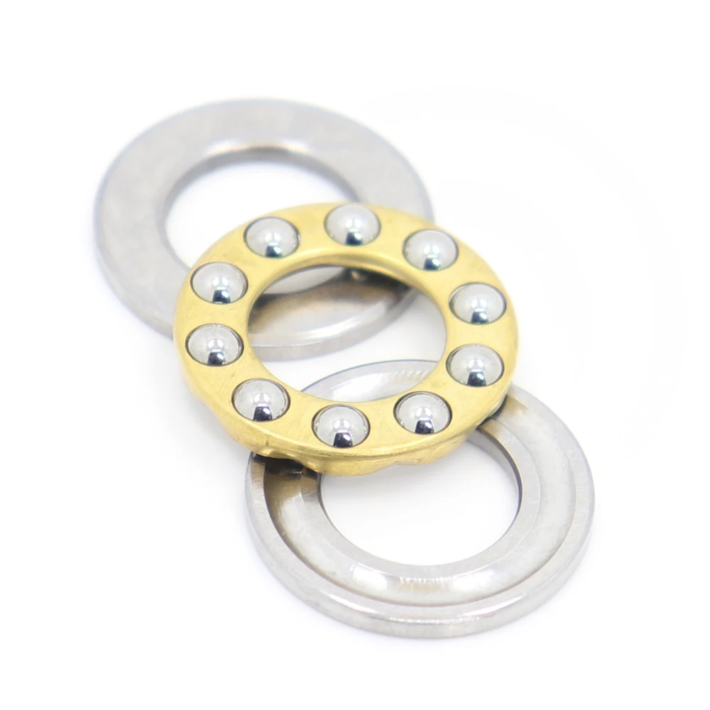 

F3-8M Bearing 3*8*3.5 mm ( 10PCS ) ABEC-1 Miniature F3 8 M Thrust Axial F3 8M Ball Bearings With Grooved Raceway