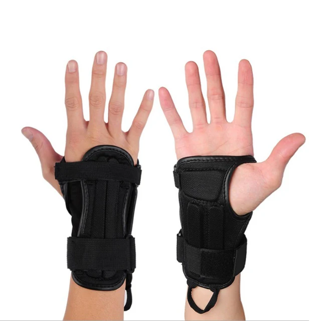 US $13.61 1 Pair Profession Sports Wrist Outdoor Sports Riding Guards Wrists Hand Protectors Skating Skiing S