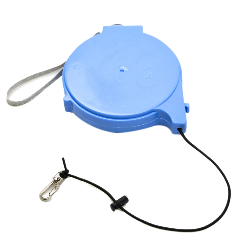 

Retractable Key Chain Reel Badge Holder Fly Fishing Retractor with Quick Release Spring Clip Fishing Accessories