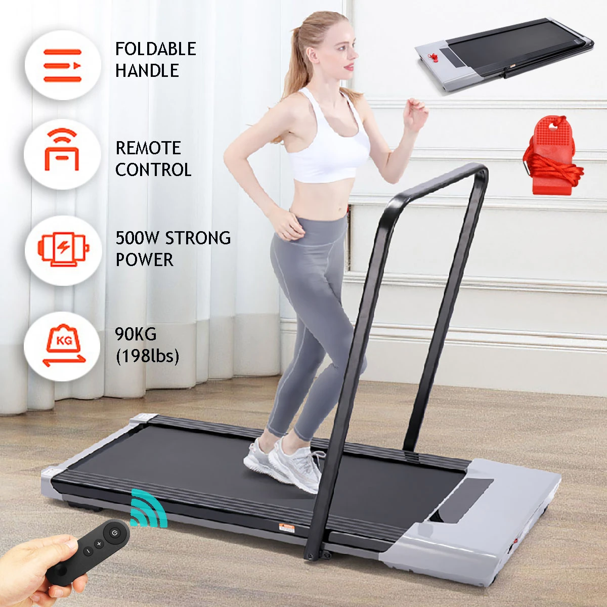 Naar behoren ziek Manhattan 1 6 Km/h Elektrische Wandelen Gemotoriseerde Loopband Joggen Oefening  Machine Rc Opvouwbare Loopband Voor Fitness Sport Lager 90Kg| | - AliExpress