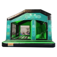 Hot Sale 5x5x3.5mh Inflatable Dry Slide Jumping Castle Bouncers House For Amusement park / Backyard Funny Party 1