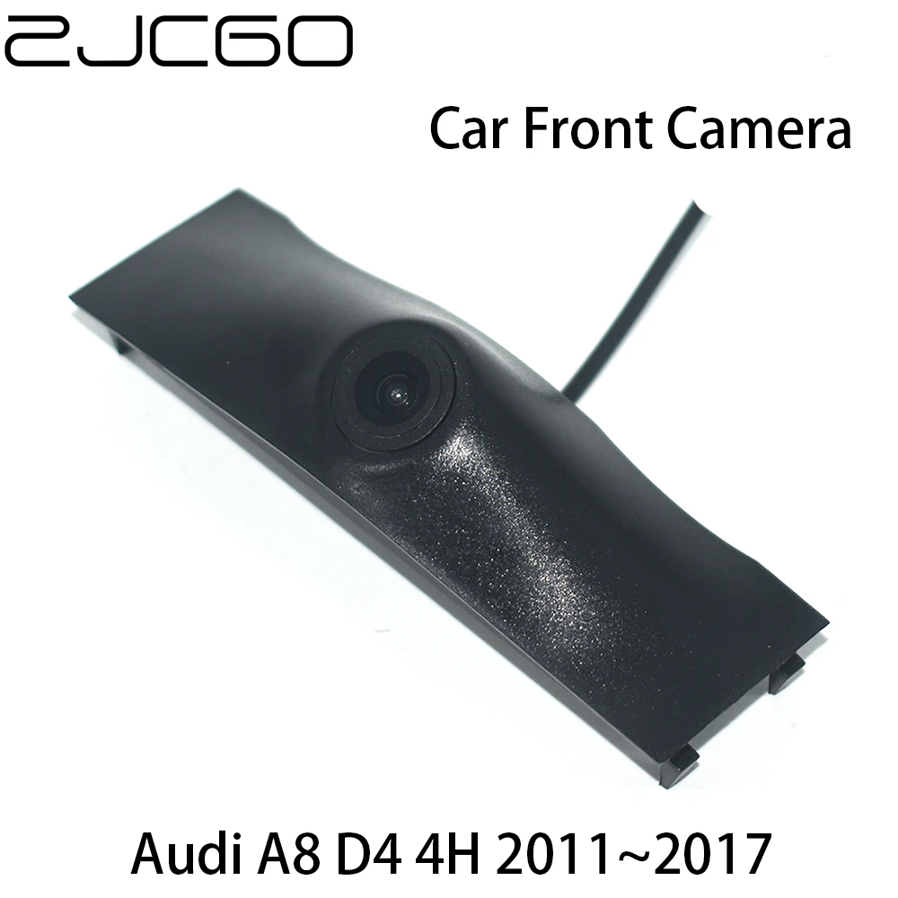 

ZJCGO HD CCD Car Front View Parking LOGO Camera Night Vision Positive for Audi A8 D4 4H 2011 2012 2013 2014 2015 2016 2017