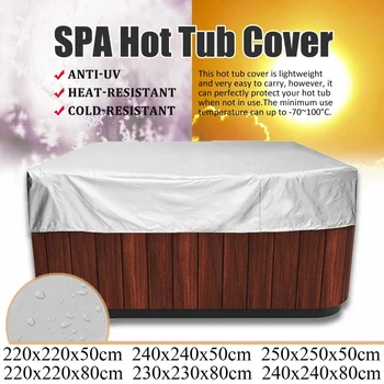

50/80CM Hot Tub Cover Shower Rooms Furniture Protection Covers Dustproof Protective Guard Protector For SPA Dust Shade Bath