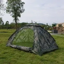 Палатка для кемпинга, четыре человека, однослойная, камуфляжная, на открытом воздухе, для кемпинга, с защитой от ветра, водостойкая, москитная сетка