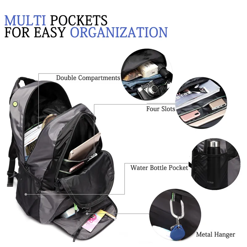 Lightweight Water Resistant Collapsible Foldable Packable Travel Backpack with Chest Strap Lightweight Water Resistant Collapsible Foldable Packable Travel Backpack with Chest Strap Gray VABP028GA VASCHY Hiking Backpack Lightweight Water Resistant Collapsible Foldable Packable Travel Backpack with Chest Strap Lightweight Water Resistant Collapsible Foldable Packable Travel Backpack with Chest Strap Gray VABP028GA VASCHY Hiking Backpack