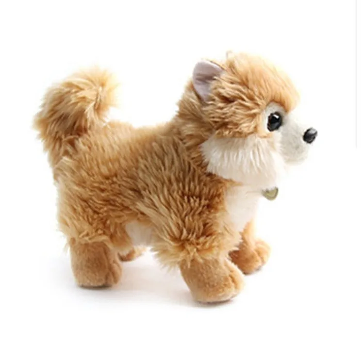 Кукла с длинным шелковым пальто Aurora Dog длинная плюшевая медская бишон фризе