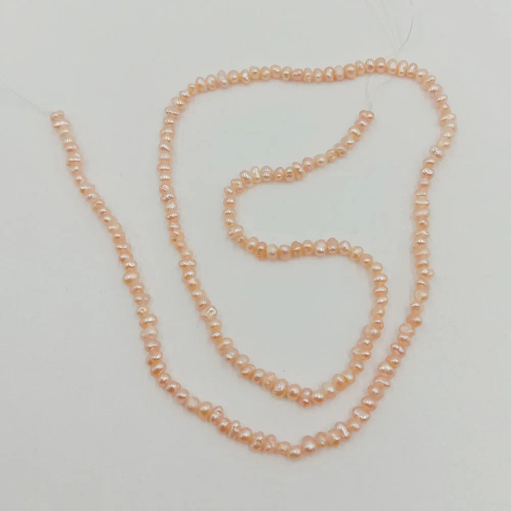 2-3 mm MINI FRESHWATER near round PEARL BEADS,100% NATURE freshwater pearl material with near round shape-A+ quality-2-3 MM