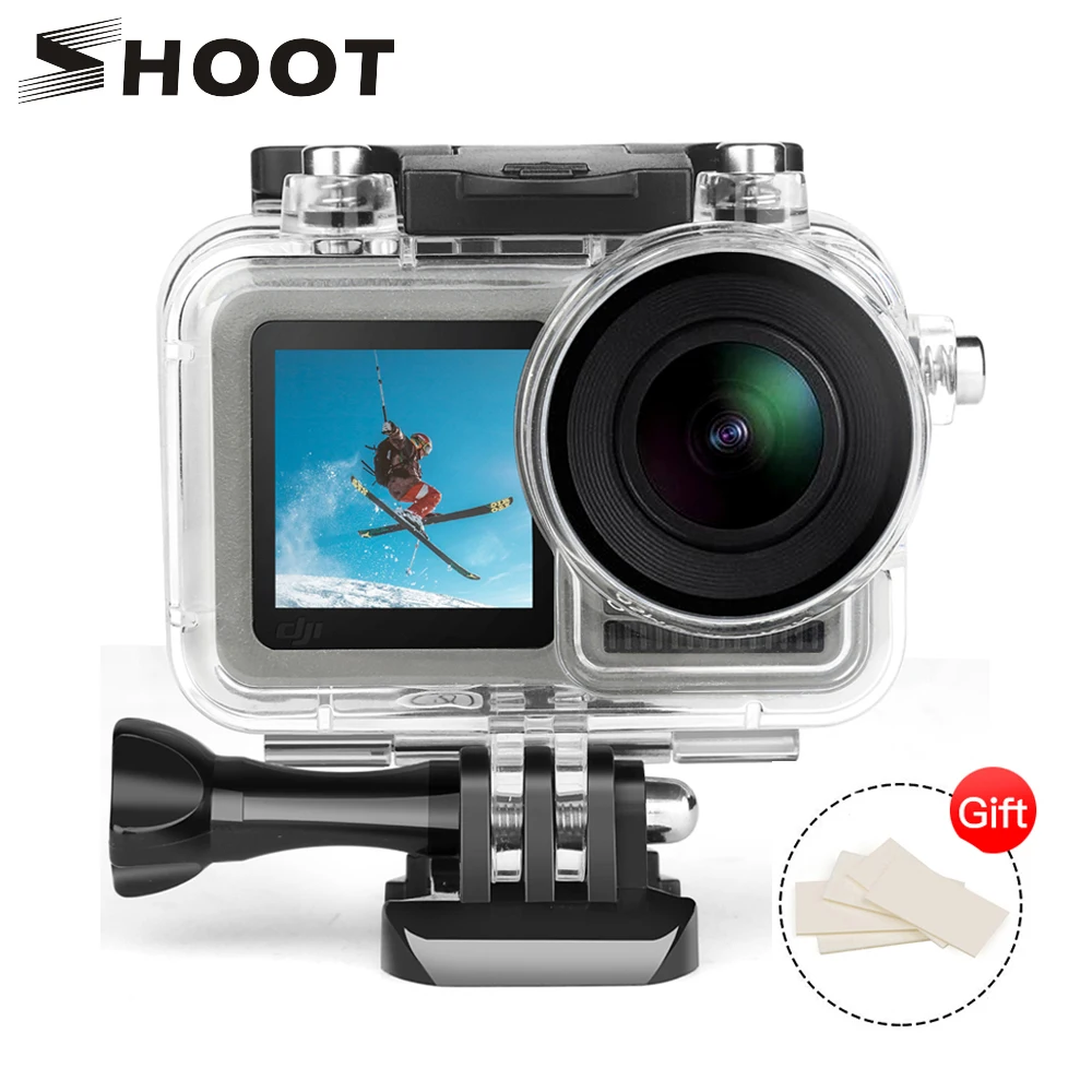 Водонепроницаемый чехол SHOOT 45 м для DJI Osmo экшн-камеры Дайвинг Защитный чехол Корпус оболочка для DJI Osmo аксессуары для спортивной камеры
