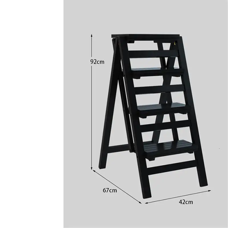 Кухонная скамейка ottoman Sgabelli Cucina tabrete De Cocina Banco складной Escalera деревянный стул-стремянка Escaleta - Цвет: Number 14