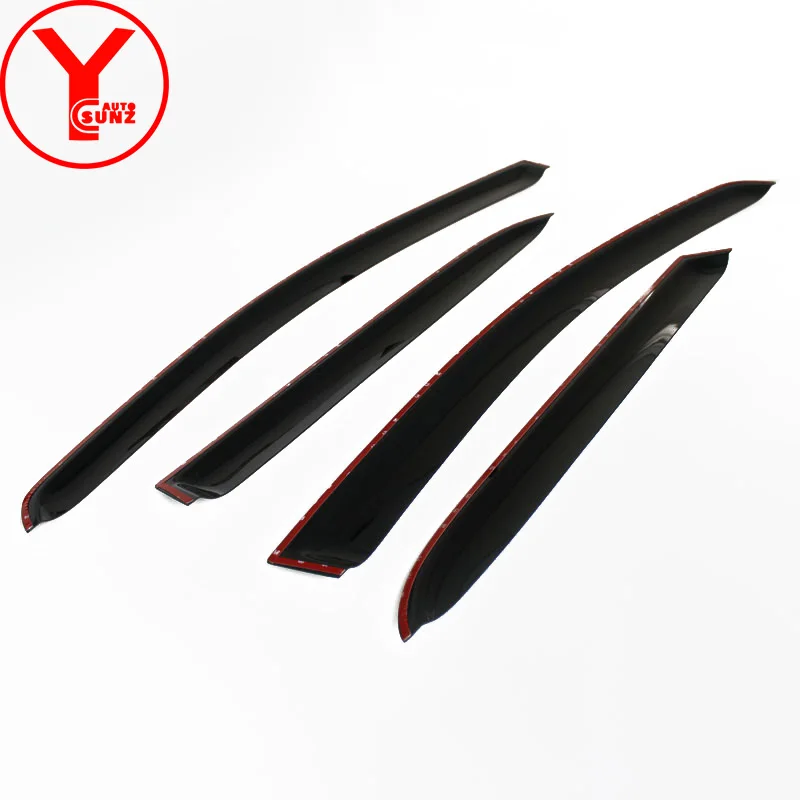 Side Window Deflectors For Cars Windshield Wind Shield Visor Protector Rain Guard For ecosport Accessories 2013- 2015