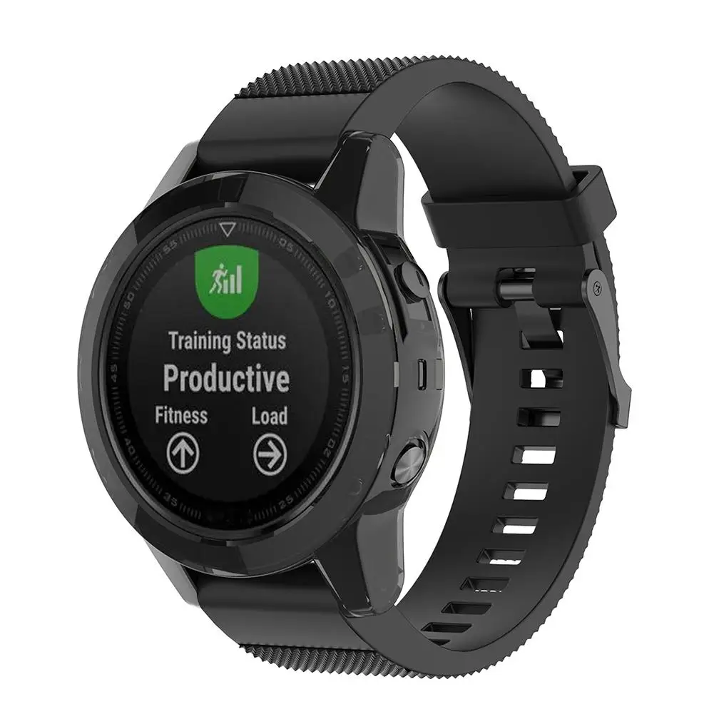 ТПУ защитный чехол для Garmin Fenix 5 Fenix5 защитный чехол умных часов Силиконовый чехол s для Garmin Fenix 5 мягкий чехол Аксессуары