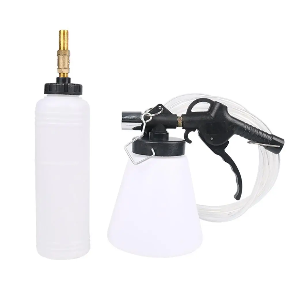 

Car Brake Fluid Bleeder, Universal Pneumatic Trucks Brake Fluid Changer Bleeding Tool Kit Oil Changer Extractor Replacement