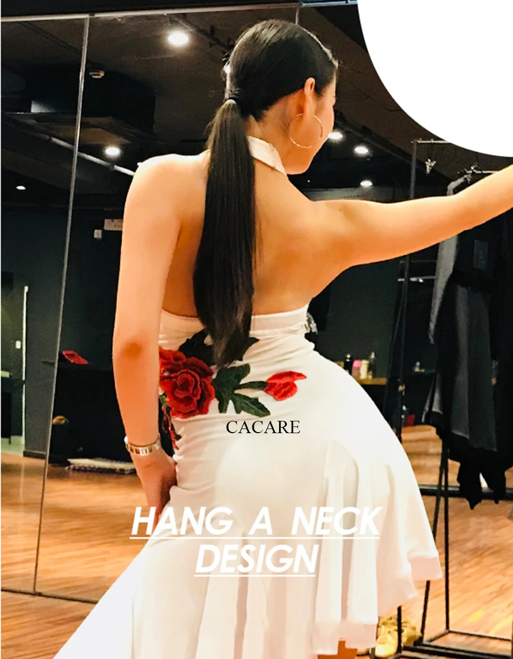 CACARE платье для латинских танцев для женщин Распродажа Vestido flecos танцевальная одежда конкурс латиноамериканских танцев платья Танго D0687 бальные