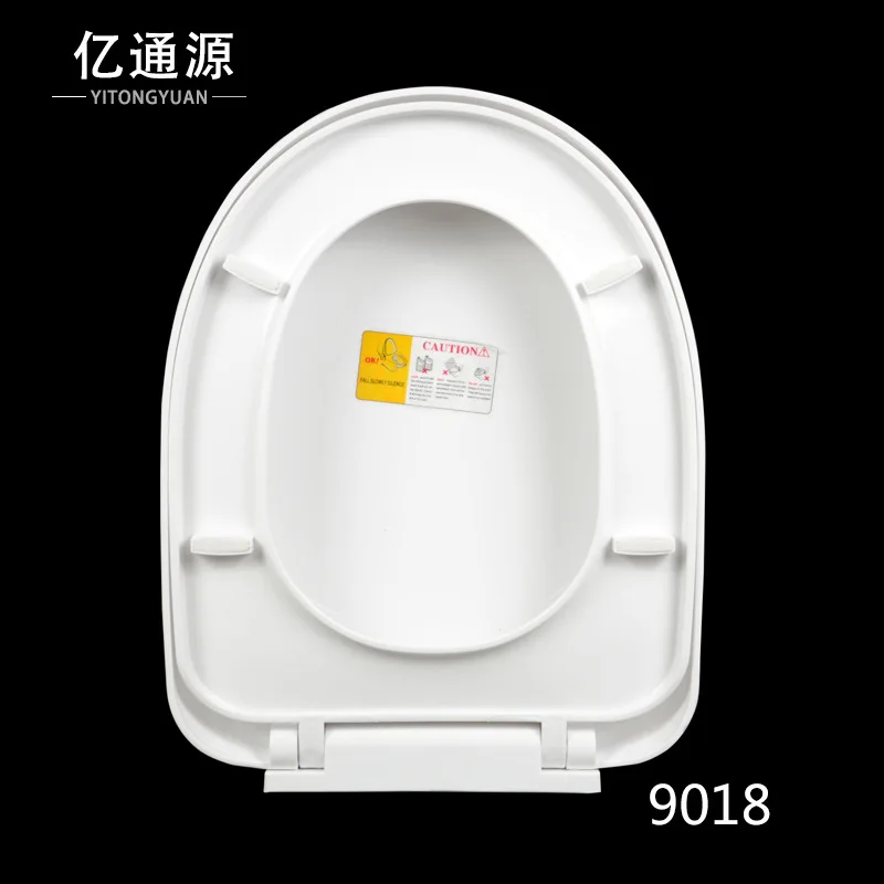 Pp Board Descent Toilet Cover U-Shaped Quick Release Simple Toilet Seat Cover Upper outer garment-Toilet