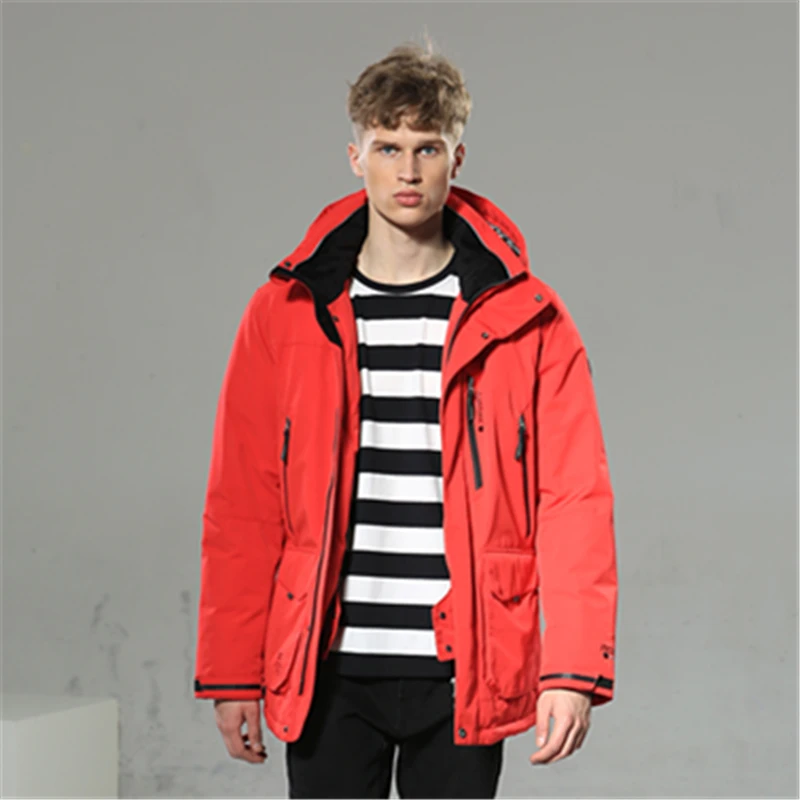 SHARK FORCE Men's Outwear Winter Jacket Outdoor Parka Cotton Padded Coat | Мужская одежда