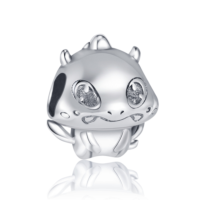 Sterling Silver elephant i love my flower dog paw  Beads Charms Original fit  Bangles &Bangles Women Fashion Jewelry