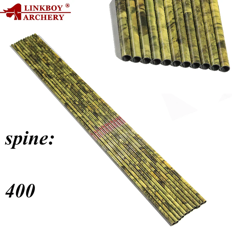 

Linkboy Archery Pure Carbon Arrows Shaft Spine300-500 30inch for Compound Traditional Bows and Arrows Hunting Shooting Outdoor