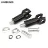 Motorcycle Passenger Foot Pegs Support Mount 2.25