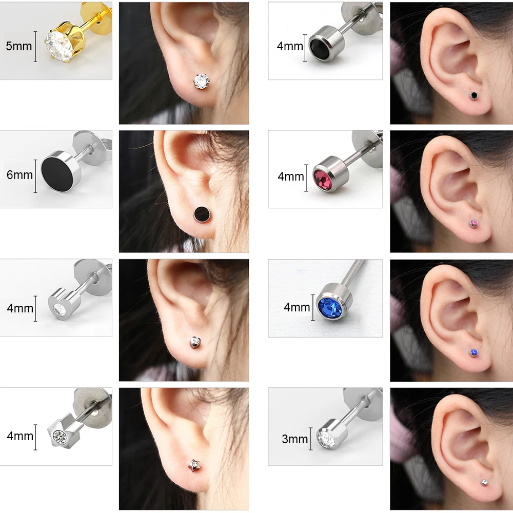 Disposable Safe Sterile Ear Piercing Unit Cartilage Tragus Helix Piercing Gun Piercer Tool Machine Kit Stud Body Jewelry 1PC piercing jewelry body piercing jewelry body jewelry ear piercing jewelry ear piercing tool body piercing kit piercing tool