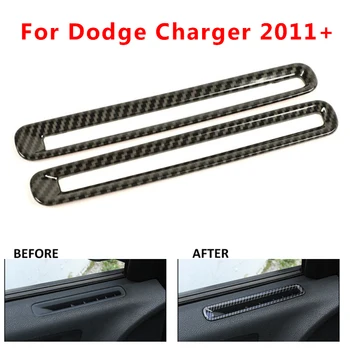

New Arrival High Quality Car Inner Door Air Vent Outlet Trim Cover For Dodge Charger 2011 Carbon Fiber