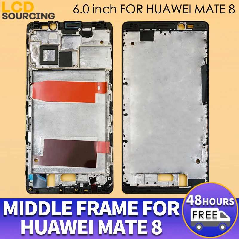 6 0 дюймовая средняя рамка для Huawei MATE 8 ЖК передняя Корпус Замена huawei Mate Mate8|Корпусы