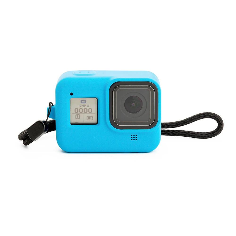 Силиконовая Защитная крышка для камеры Gopro Hero 8, защитная рамка для спортивной камеры, аксессуары