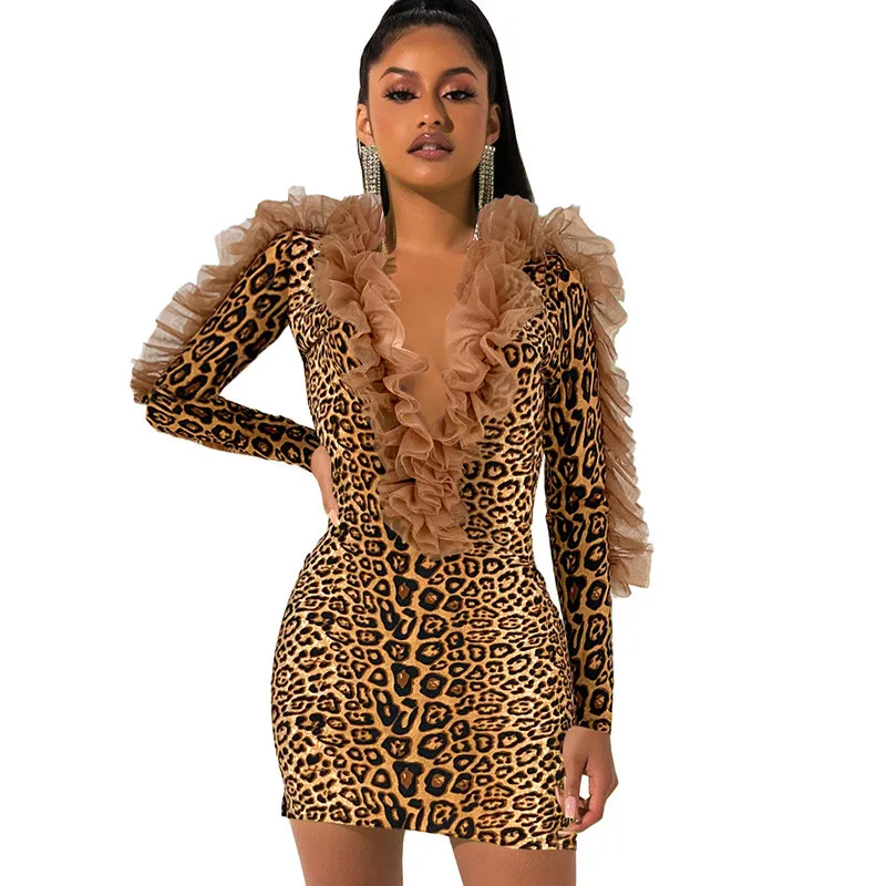 Женское облегающее платье с длинным рукавом элегантное рождественское