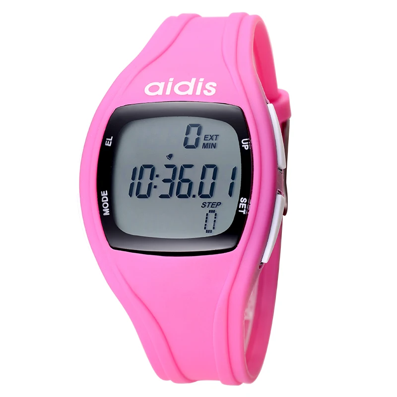 AIDIS студенческий жизнь светодиодный цифровые спортивные часы детская сигнализация Дата водонепроницаемые часы-шагомер reloj hombre Reloj