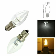 E12 CONDUZIU Candelabros Lâmpada 4LEDS 10W Equivalente Lâmpada Vela Lustre Luz Quente/Frio Branco Para Casa Luzes AC 110V 220V Lâmpada