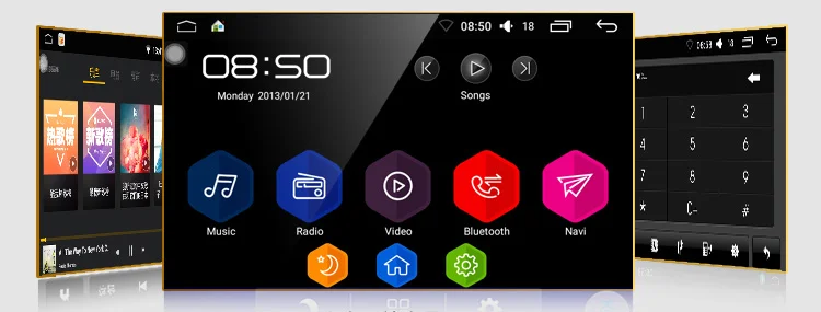 JIUYIN Android 8,1 автомагнитолы 7 дюймов ультра-тонкий 2 Din универсальный рекордер парковка gps стерео Multimidia Авто плеер заднего вида