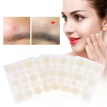 

Jade Roller Hydrocolloid Pimple Patch Sticker Waterproof Pimple Covering Concealing Patch (15pcs x 5) Skin Vacuum