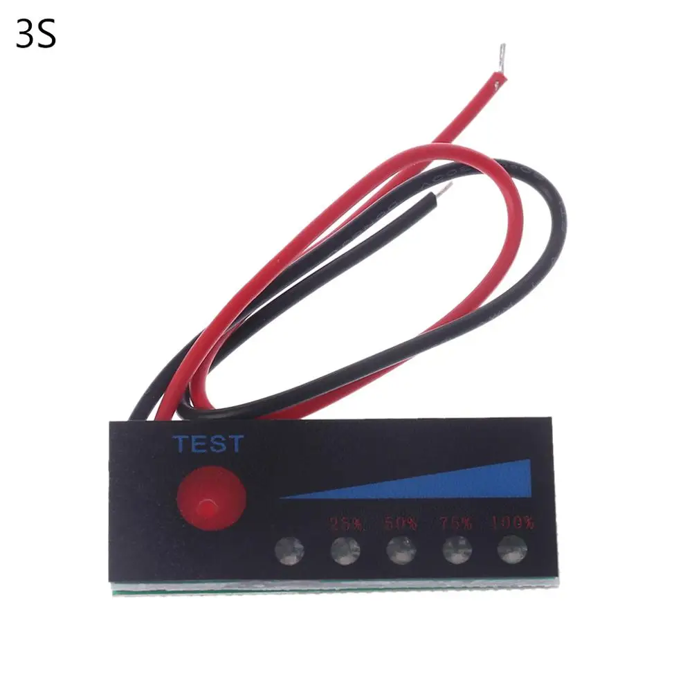 

3.7V 2S-4S 18650 Lithium 12V Lead Acid Battery Capacity Indicator Power Tester