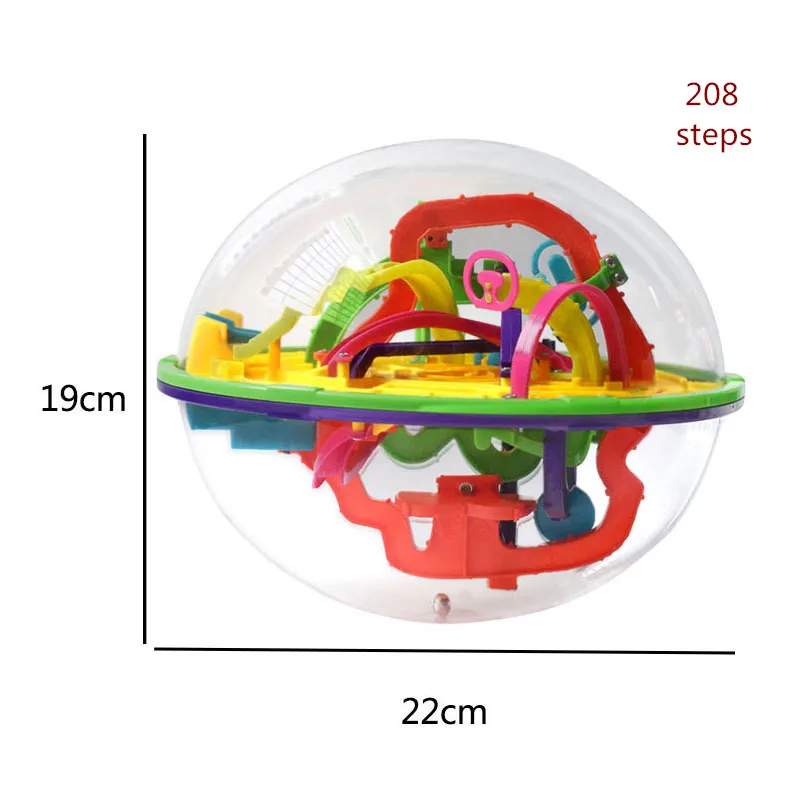 100 шагов 3D головоломка мяч дети вызов игровая посуда с препятствиями шар-лабиринт головоломка тренировка баланса оформление игры