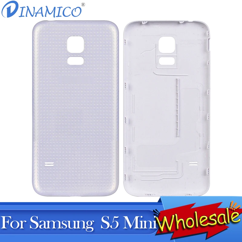 10 шт. Dinamico G800F задняя крышка чехол для Samsung Galaxy S5 Mini G800 задняя крышка аккумулятора стеклянная панель Задняя крышка корпуса Дверь