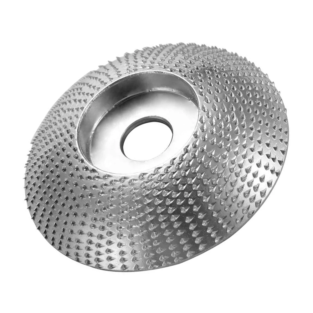 

Wood Grinding Wheel Rotary Disc Sanding Wood Carving Tool Abrasive Disc Tools for Angle Grinder 4 Inch Bore High Quanlity