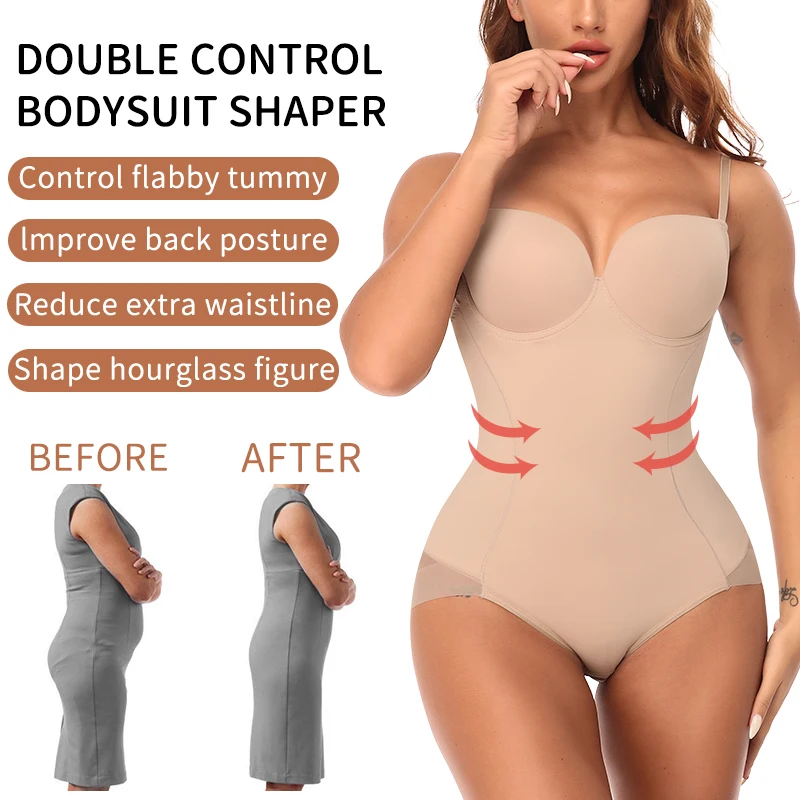 Shapewear Bodysuit Waist Trainer Tummy Control Body Shaper with Bra  Jumpsuit Top