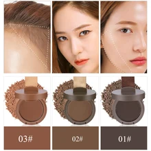 Прессованная пудра заправка количество линии для волос пополнение ремонт Hairline порошок Анти-Пот Емкость тени