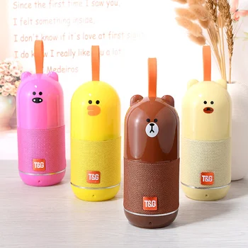 

Cute Children Wireless Bluetooth Speaker Portable Cartoon Outdoor Waterproof Column Doll Gift Speaker For Mobile Phone
