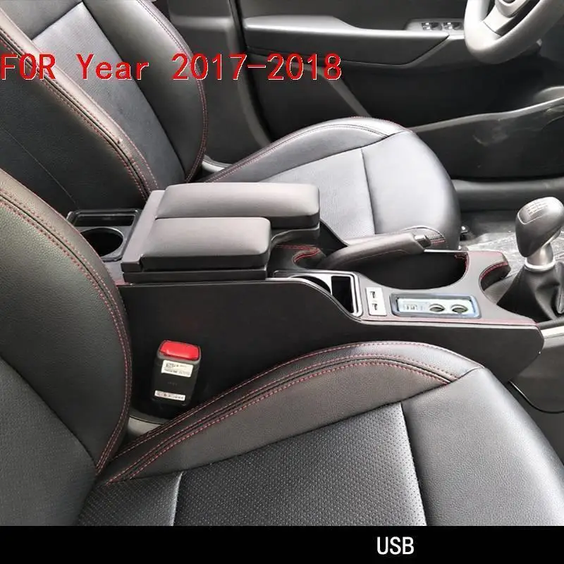Модифицированный автомобиль-Стайлинг подлокотник автомобиля Авто модернизированные аксессуары запчасти аксессуар подлокотник коробка 17 18 для hyundai Verna