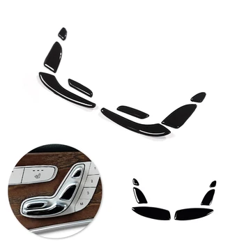 

For Mercedes Benz C E GLC Class W205 W213 X253 2016 2017 2018 2019 Car-styling Seat Adjustment Switch Button Cover Trim