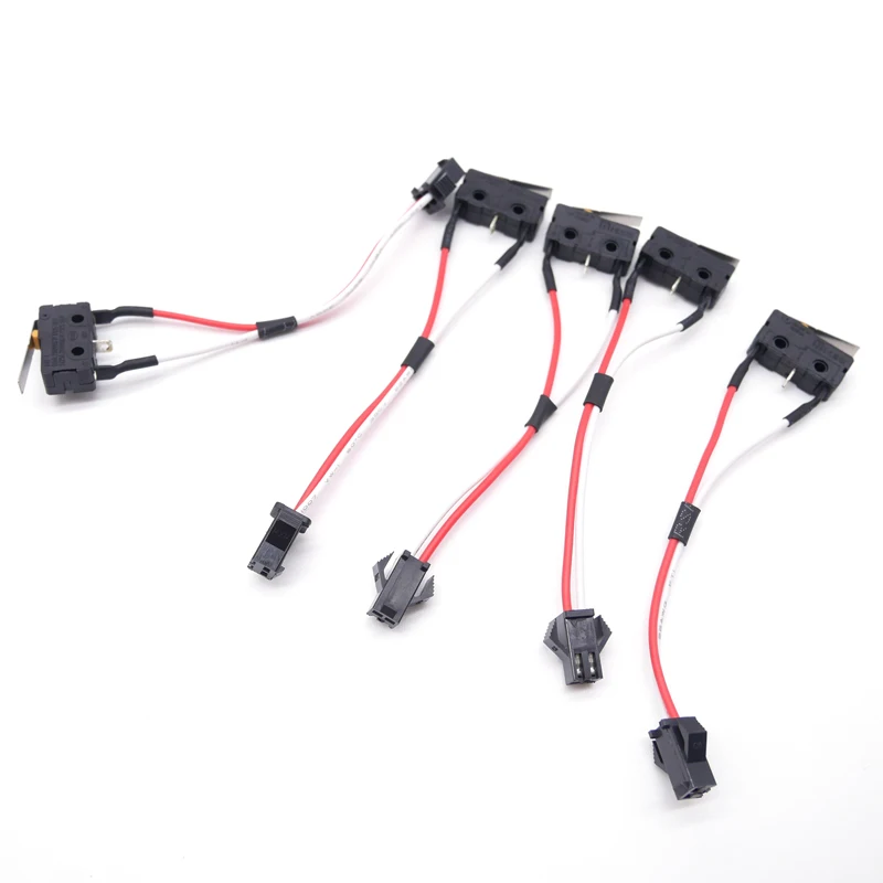 50 Pcs Home Appliance Parts Gas Water Heater Two-wire Micro Switch With Splinter