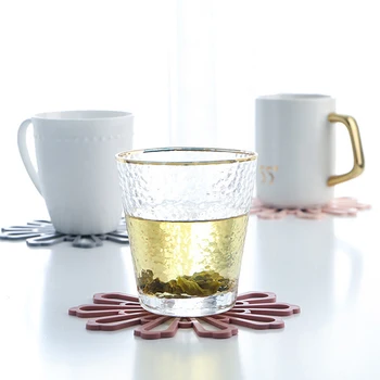 

1PC Rubber Placemat for dining table cup coaster Kitchen Accessories Mat Cup Bar Mug Drink coasters Creative Home Supplies