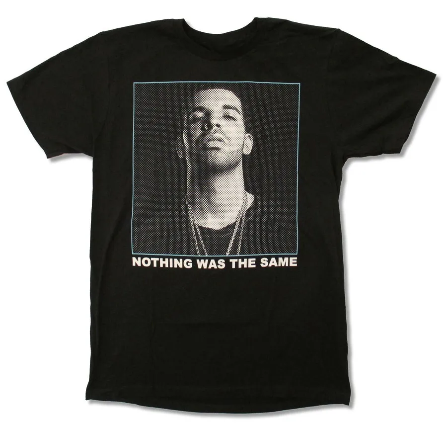 Drake Binary черная футболка новый взрослый ничего не было такой же рэп Настроить