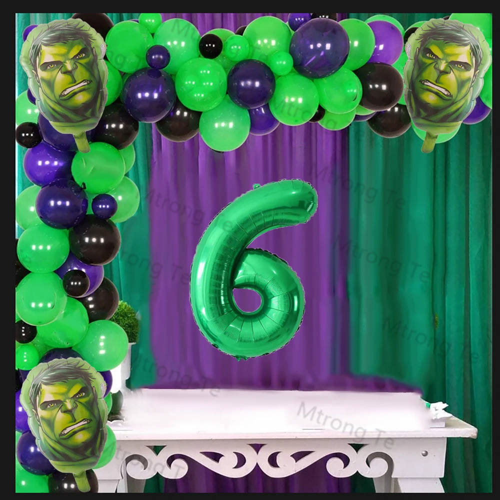 Clancy pegamento farmacéutico Juego de globos de látex de Hulk para niños, decoración de fiesta de feliz  cumpleaños con temática de Marvel, puño verde, suministros de juguetes,  1Set|Globos y accesorios| - AliExpress