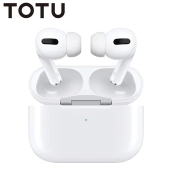 

TOTU TWS Pro Bluetooth 5.0 Wireless Bluetooth Earphone with Charging Box Support QI Wireless Charging
