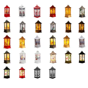 

Christmas Lights Candlestick Lights Night Lights Old Man Snowman Decoration Night Lights Desktop Decoration Christmas